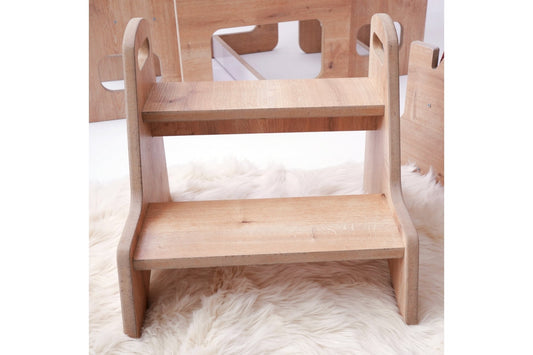 Montessori Brown Baby and Children’s Step Stool