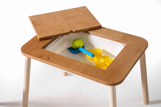 Montessori Single-Compartment Activity Table