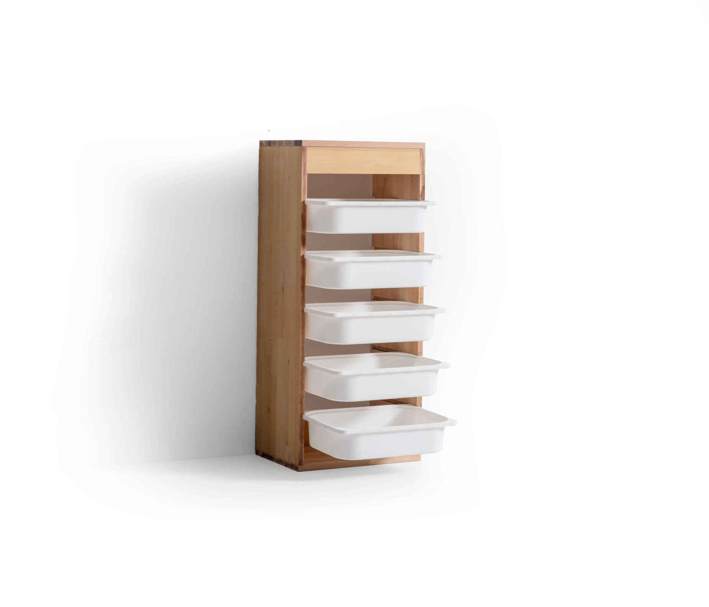 Montessori Solid Beech Wood Multi-Purpose Kids' Shelf